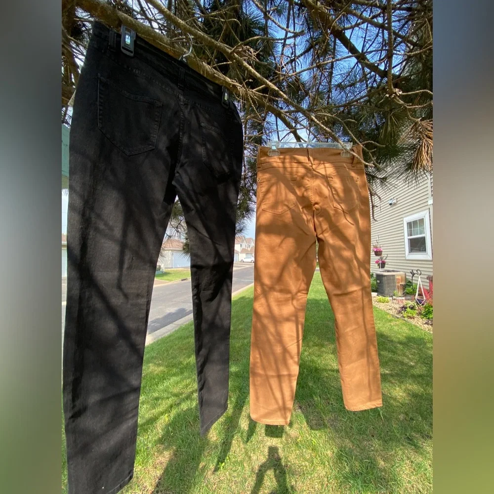 Two Pcs. NWT Trending Jeans Sz-11 Juniors- NOBO & BONGO-Both Good Fabric Streach - Picture 2 of 15